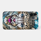 Steampunk Snow Leopard Case-Mate iPhone Case (Achterkant (horizontaal))