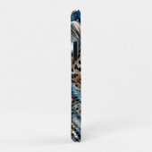 Steampunk Snow Leopard Case-Mate iPhone Case (Achterkant/rechts)