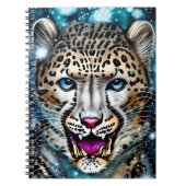 Steampunk Snow Leopard Notitieboek (Voorkant)