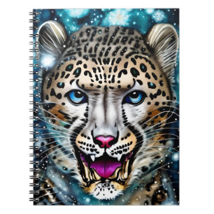 Steampunk Snow Leopard Notitieboek