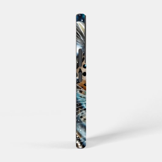 Steampunk Snow Leopard Samsung Galaxy Hoesje (Rechterkant)