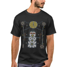Steampunk Snowman Ugly Christmas Sweater T-shirt