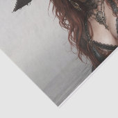 Steampunk Soul Collector Pirate Decoupage | Donker Tissuepapier (Detail)