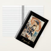  Steampunk Soul Quote Girly Black Journal Notitieboek (Binnen)