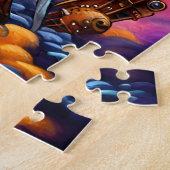 Steampunk Space Cat I Legpuzzel (Zijkant)