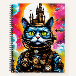 Steampunk Space Cat II Notitieboek