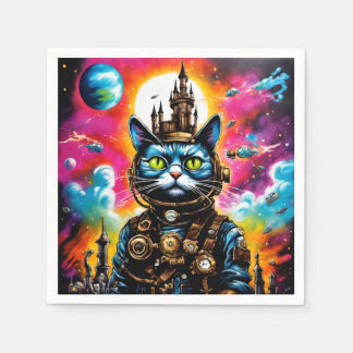 Steampunk Space Cat II Servet