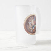 Steampunk Space Chimp Porthole Mok (Voorkant rechts)