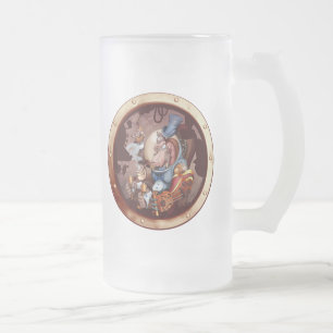 Steampunk Space Chimp Porthole Mok