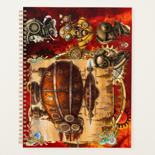 Steampunk Spaceship Planner (Voorkant)