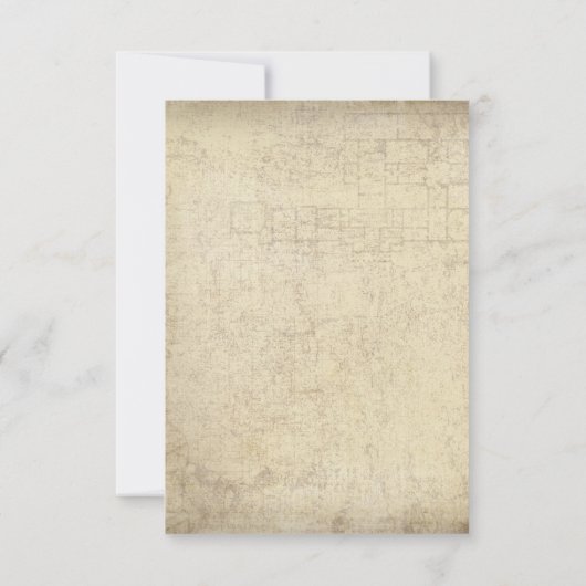 Steampunk sparen de Mededeling van de Datum Kaart (Achterkant)