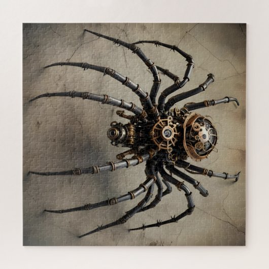 Steampunk Spider Jigsaw Puzzel (Horizontaal)