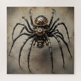 Steampunk Spider Jigsaw Puzzel