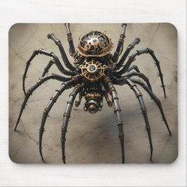 Steampunk Spider Muismat