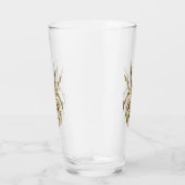 Steampunk Spider op Paarse achtergrond Glas (Rechts)