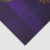 Steampunk Spider op Paarse achtergrond Tissuepapier (Detail)