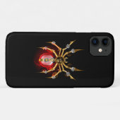 Steampunk spin op zwart Case-Mate iPhone case (Achterkant (horizontaal))