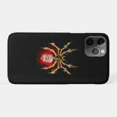 Steampunk spin op zwart Case-Mate iPhone case (Achterkant (horizontaal))