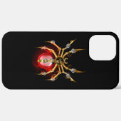 Steampunk spin op zwart Case-Mate iPhone case (Achterkant / Rechts)