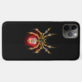 Steampunk spin op zwart Case-Mate iPhone case (Achterkant (horizontaal))