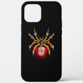 Steampunk spin op zwart Case-Mate iPhone case (Achterkant)