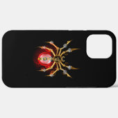 Steampunk spin op zwart Case-Mate iPhone case (Achterkant (horizontaal))