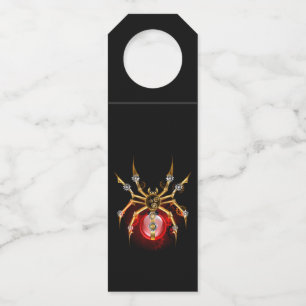 Steampunk spin op zwart flessenhanger