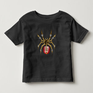Steampunk spin op zwart kinder shirts