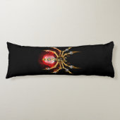 Steampunk spin op zwart lichaamskussen (Voorkant)
