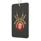 Steampunk spin op zwart luchtverfrisser (Links)