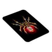 Steampunk spin op zwart magneet (Rechterzijde)