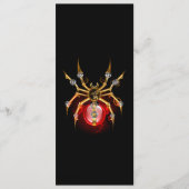 Steampunk spin op zwart menu (Voorkant)