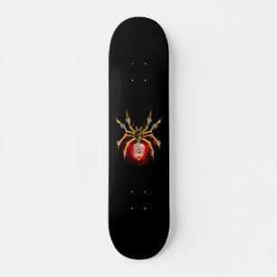 Steampunk spin op zwart persoonlijk skateboard