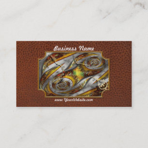 Steampunk - Spiraal - Ruimte-tijdcontinuüm Visitekaartje