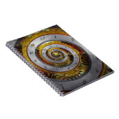 Steampunk - Spiral - oneindige tijd Notitieboek (Rechterzijde)