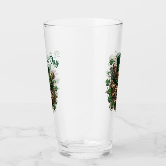 Steampunk St Patrick's Day Drink omhoog Glas (Rechts)