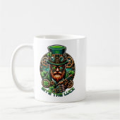 Steampunk St. Patrick's Day Leprechaun Koffiemok (Links)