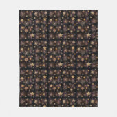Steampunk Stars Fleece Deken (Voorkant)