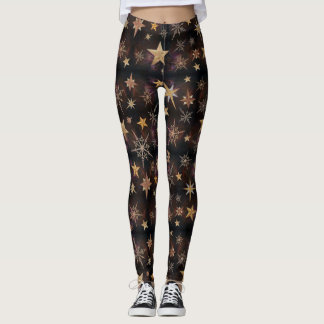 Steampunk Stars Leggings