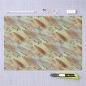 Steampunk-stijlvliegers in vluchtpatronen Tissuepapier (Craft)