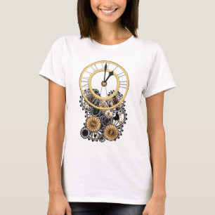  Steampunk Stijlvolle legante klok T-shirt