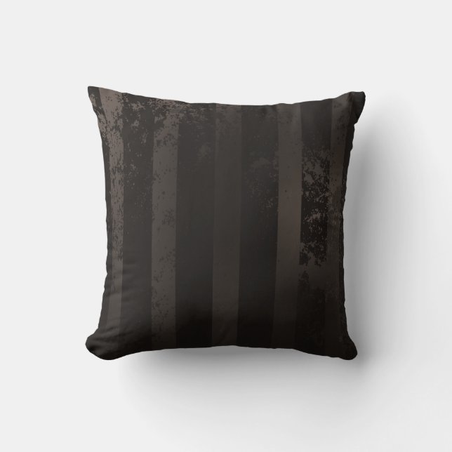 Steampunk striped brown background kussen (Voorkant)