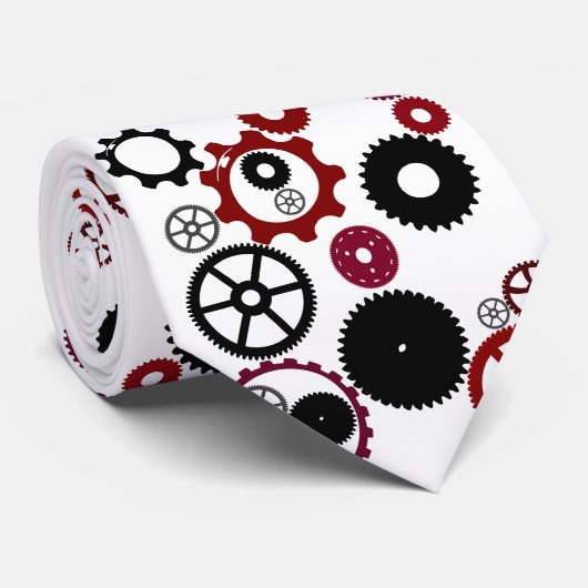 Steampunk Stropdas (Opgerold)