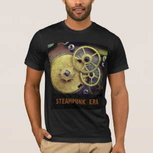 Steampunk Style Clock Gears T-Shirt, Mannen T-shirt