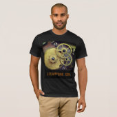 Steampunk Style Clock Gears T-Shirt, Mannen T-shirt (Voorkant volledig)