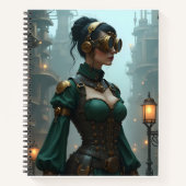 Steampunk Style Notitieboek (Voorkant)