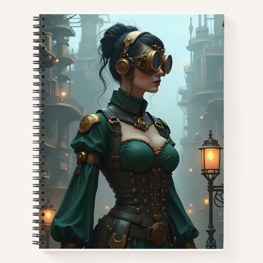 Steampunk Style Notitieboek (Voorkant)