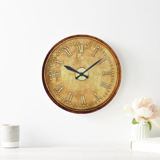 Steampunk Style Rust Edged Grote Klok (Huis)