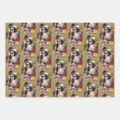 Steampunk Sugar Skull Inpakpapier Vel (Voorkant 3)