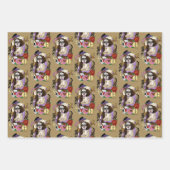 Steampunk Sugar Skull Inpakpapier Vel (Voorkant 2)